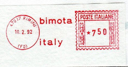 EMA RED METER - BIMOTA ITALY - RIMINI - EMA FREISTEMPEL  - 02981 - Affrancature Meccaniche Rosse (EMA)