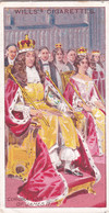 24 James II &Mary Of Modena Coronation  - The Coronation Series 1911 -  Wills Cigarette Card - Original Antique - Wills