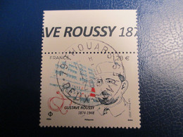2021 Gustave ROUSSY Oblitéré Premier Jour Cachet Rond 01/10/2021 - Used Stamps