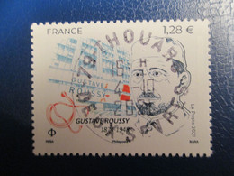 2021 Gustave ROUSSY Oblitéré Cachet Rond 04/10/2021 - Used Stamps