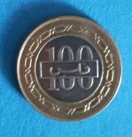 100 Fils Coin From Bahrain, Used - Bahrein