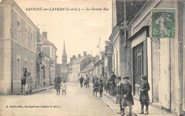 Savigné-sur-Lathan        37        La Grande Rue .- 2 -      (voir Scan) - Andere & Zonder Classificatie