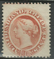 Canada - Newfoundland 1887 - 12c. Brownish Red ☀ Queen Victoria ☀ Unused MH - Neufs