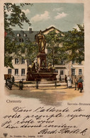 Gruss Aus Chemnitz - Saxonia Brunnen - Souvenir De La Commune - 1902 - Allemagne Germany - Chemnitz