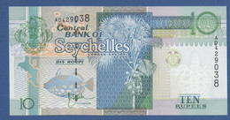 SEYCHELLES - P.36a – 10 RUPEES ND (1998) UNC Serie AD 429038 - Seychelles