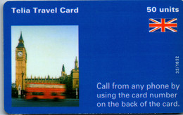 17375 - Großbritannien - Telia Travel Card - BT Cartes Mondiales (Prépayées)