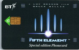 17492 - Großbritannien - Fifth Element , Bruce Willis , Multi Pass , Zorg - BT Promotionnelles