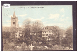 DISTRICT DE COSSONAY - COSSONAY - EGLISE ET CHATEAU - TB - Cossonay