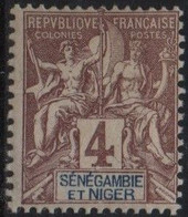 France Colonie Sénégambie & Niger Maury 3 (Yvert 3) ** Groupe 4c - Nuevos