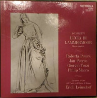 Donizetti: Lucia Di Lammermoor / Leinsdorf, Peerce, Peters, Tozzi - LP Rca - Kunst, Architektur