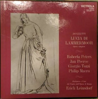 Donizetti: Lucia Di Lammermoor / Leinsdorf, Peerce, Peters, Tozzi - LP Rca - Arte, Architettura