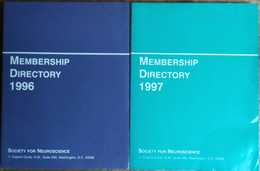 Membership Directory 1996,1997 - AA.VV. - Society For Neuroscience - R - Médecine, Biologie, Chimie