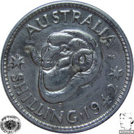 LaZooRo: Australia 1 Shilling 1942 S XF / UNC - Silver - Shilling
