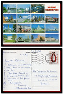 1982 Finland Suomi Postcard Multiview Posted Helsinki To England - Lettres & Documents