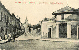 Mazamet * KURSAAK THEATRE Kursaal Théâtre Et église Notre Dame * Rue * Cinéma ? - Mazamet