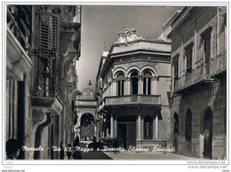 MARSALA:  VIA  XI  MAGGIO  E  PIAZZETTA  ELIODORO  LOMBARDI  -  FOTO  -  FG - Marsala