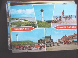 Nederland Holland Pays Bas Egmond Aan Zee Met Brommers En Vuurtorens - Egmond Aan Zee