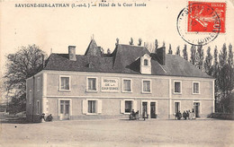 Savigné-sur-Lathan        37          Hôtel De La Cour Dorée  -  2  -      (voir Scan) - Autres & Non Classés