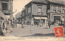 Savigné Sur Lathan        37          Place Du Marché          (voir Scan) - Andere & Zonder Classificatie