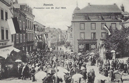 Luxembourg - Luxemburg - REMICH , Prozession Vom 28 Juni 1908 - Edit.N.Schumacher , Mondorf-les-Bains - Remich