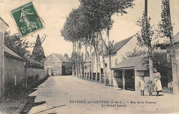 Savigné-sur-Lathan        37        Rue De La Poterne. Le Grand Lavoir          (voir Scan) - Otros & Sin Clasificación