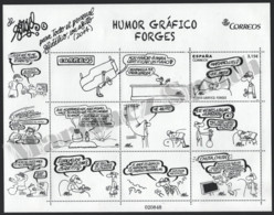 Spain - Espagne 2014 Yvert 4623, Graphic Humour I. Forges - Miniature Sheet - MNH - 2011-2020 Nuovi & Linguelle