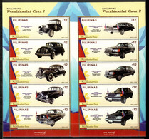Philippines 2018 Filipinas / Cars MNH Coches Autos Voitures / Cu19224  7-28 - Cars