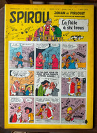 SPIROU N° 1047 LUCKY LUKE Buck Danny GASTON  JOHAN PIRLOUIT PEYO 08/05/1958 Franquin Jidéhem GREG TBE - Spirou Et Fantasio