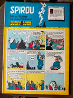 SPIROU  N° 1046 LUCKY LUKE Buck Danny GASTON  JOHAN PIRLOUIT PEYO 01/05/1958 Franquin Jidéhem GREG TBE - Spirou Et Fantasio
