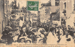 Saint-Rémy-sur-Creuse        86      Procession. Départ Du Char De La Vierge De N.D De Lourdes  N°49         (voir Scan) - Andere & Zonder Classificatie