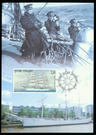 Mk Finland Maximum Card 1997 MiNr 1387 | Cent Of Finnish Lifeboat Society. Sailing Ships. Suomen Joutsen (cadet Ship) - Maximum Cards & Covers