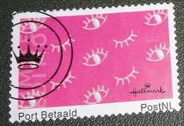 Nederland - NVPH - Persoonlijke - Gebruikt - Port Betaald - Hallmark - Knipoog - Wink - Kroontje - Personnalized Stamps