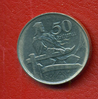 Latvia Lettland 50 SANTIMU 1922s COIN 395 - Letland
