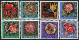 POLAND 1968 International Flower Exhibition Used.  Michel 1836-43 - Used Stamps