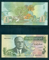 Tunisie 1973-1/2  Dinar 1973 UNC - Tunisie