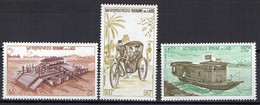 Laos 1974 - Yt 266/267 + Pa 116 ; Mi 383/385 ; Sn 249/250 + C117 (**) Transport - Laos