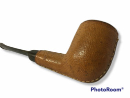 02503 Pipa M.P.B.'s Greatest Derby Con Rivestimento In Pelle - Heather Pipes