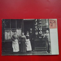 CARTE PHOTO PARIS DEVANTURE COORDONIER A IDENTIFIER - Pubs, Hotels, Restaurants