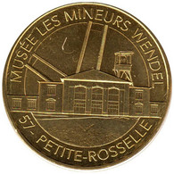 57-2166 - JETON TOURISTIQUE MDP - Petite-Rosselle - Musée Les Mineurs - 2016.1 - 2016
