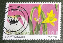 Nederland - NVPH - Persoonlijke - Gebruikt - Port Betaald - Hallmark - Bloemen - Limited - Kroontje - Persoonlijke Postzegels