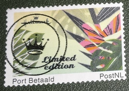 Nederland - NVPH - Persoonlijke - Gebruikt - Port Betaald - Hallmark - Plant - Limited - Kroontje - Timbres Personnalisés