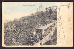 Collina Di Superga - Torino - TRAIN - OLD POSTCARD (see Sales Conditions) - Transport