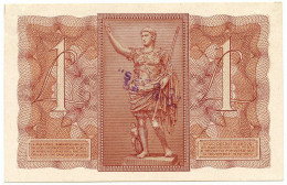 1 LIRA PROVA RETRO BIGLIETTO DI STATO FASCIO 14/11/1939 SUP- - Sonstige