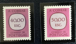 Portugal - C2/5 - MNH - 1985 - Michel 85#86 - Cijfers - Unused Stamps