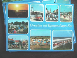 Nederland Holland Pays Bas Egmond Aan Zee Met Tenten En Caravans - Egmond Aan Zee