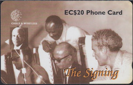 St. Lucia - STL-254B - The Signing Of The Caricom - 254CSLB - Sainte Lucie