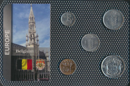 Belgien Vorzüglich Kursmünzen Vorzüglich Ab 1948 25 Centimes Bis 10 Francs (9648391 - Collezioni