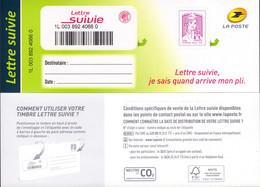 LETTRE SUIVIE (LS 2) Type Ciappa, 2ème Tirage 2015. Prix LE PLUS BAS Sur Delcampe. - Adhesive Stamps