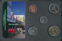 Bermuda-Inseln Stgl./unzirkuliert Kursmünzen Stgl./unzirkuliert Ab 1999 1 Cent Bis 1 Dollar (9648381 - Bermudes