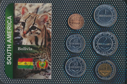 Bolivien Stgl./unzirkuliert Kursmünzen Stgl./unzirkuliert Ab 2010 10 Centavos Bis 5 Bolivianos (9648375 - Bolivie